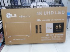 تصویر تلویزیون هوشمند ال جی مدل 2025 سایز ۶۵ اینچ LED Ultra HD 4K 