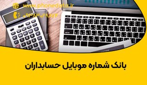 تصویر بانک شماره موبایل حسابداران 