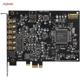 تصویر کارت صدا کریتیو مدل Sound Blaster Audigy Rx کارت صدا (داخلی) کارت صد1 کریتیو مدل Sound Blaster Audigy Rx