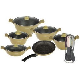 تصویر سرویس پخت و پز 18 پارچه فورته مدل اسکار پلاس Forte Oscarplus Cookware Set_18 PCS