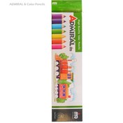 تصویر مداد رنگی ۶ رنگ ادمیرال 