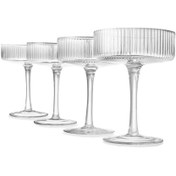 تصویر آجیل خوری و بستنی خوری پایه بلند - ۶ عددی 