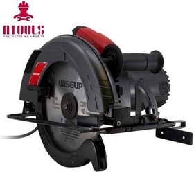 تصویر اره دیسکی وایزاپ 1400 وات 185 میلی متری کد 170302 Wiseup 1400 W 185 mm circular saw code 170302