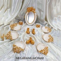 تصویر هفتسین، هفت سین، هفت سین عروس، سفره هفت سین، هفت سین سنگی 