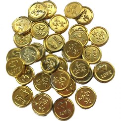 تصویر سکه مبارک باد بسته 100 عددی مدل STW101 