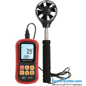 تصویر سرعت سنج باد و دماسنج بنتک BENETECH GM8909 Digital Anemometer BENETECH GT8907