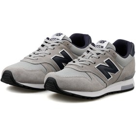 تصویر اسنیکر مردانه نیوبالانس اورجینال خاکستری New Balance ML565BLK 