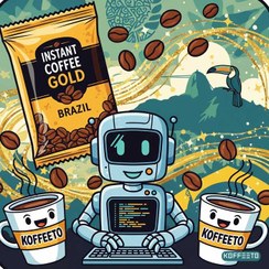 تصویر قهوه فوری گلد برزیل (ارسال رایگان) 