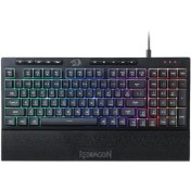 تصویر کیبورد گیمینگ ردراگون مدل K515 Shiva Redragon K515 Shiva RGB Membrane Gaming