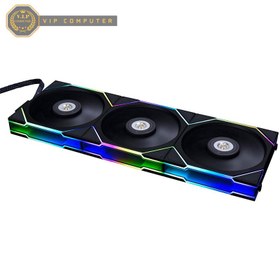 تصویر فن کیس لیان لی Fan TL120 RGB BLACK بسته 3 عددی 