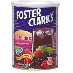 تصویر پودر شربت شاه توت فوستر کلارکس Foster Clark’s وزن 900 گرم 