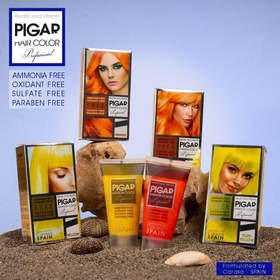 تصویر شامپو رنگ موی فانتزی پیگار حجم ۵۰ میلی لیترPigar fantasy hair color shampoo 