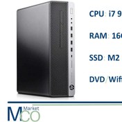 تصویر مینی کیس اچ پی HP ProDesk 800 G5 i7 9700/ Ram 16GB D4/ M2 256 