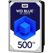 تصویر هارد دیسک اینترنال وسترن دیجیتال مدل Blue 500GB 