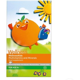 تصویر مولتی ویتامین کودکان 3تا 9سال Wellness kids multivitamin & Minerals