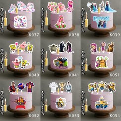 تصویر تاپر تصویر کیک رنگی و ضدآب (آلبوم5) +هدیه 