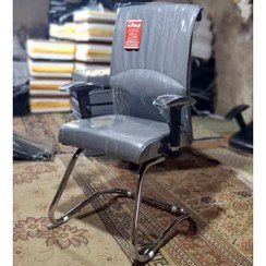 تصویر صندلی اداری و کنفرانسی مدل کرکره‌ای چشمی کد 0013 - 