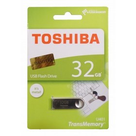 تصویر فلش مموری توشیبا مدل TransMemory U401 ظرفیت 32 گیگابایت TransMemory U401 32GB USB 2.0 Flash Memory