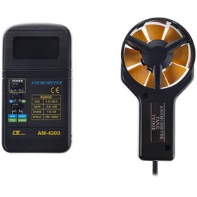 تصویر سرعت سنج باد دیجیتال LUTRON AM-4200 DIGITAL ANEMOMETER LUTRON AM-4200