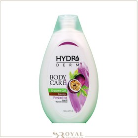 تصویر شامپو بدن کرمی مدل پشن فروت هیدرودرم حجم 500 میلی لیتر hydroderm Passion Fruit Creamy Shower Gel 500 ml