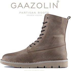 تصویر بوت پارتیزان گازولین گردویی – GAAZOLIN Partisan Boots Trench Warfare 