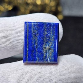 تصویر نگین درشت سنگ لاجورد معدنی کد 35199 