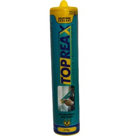 تصویر چسب سیلیکون تاپ رکس - سفید TOP REAX