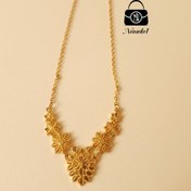 تصویر نیم ست طرح طلا باران 