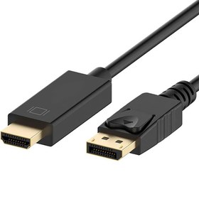 تصویر کابل مبدل Display Port به HDMI طول 1.8 متر ROYAL Display to HDMI 1.8m Cable ROYAL