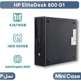تصویر کیس HP Elitedesk 600/800 G1 (i7) Gen4 Elitedesk 600/800 G1 (i7) Gen4 HP Mini Case