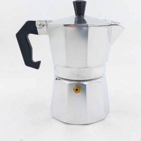 تصویر موکاپات و قهوه ساز ساده آلومینیومی 