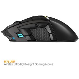 تصویر ماوس بی سیم گیمینگ کورسیر مدل DARKSTAR RGB Corsair DARKSTAR WIRELESS RGB MMO Gaming Mouse