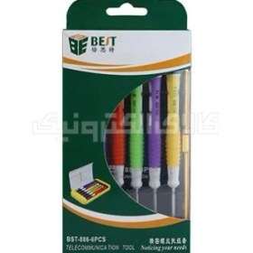 تصویر ست تعمیرات پیچ گوشتی BEST مدل BST-886C 