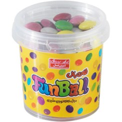 تصویر دراژه شکلاتی فان بال شیرین عسل 100 گرمی 