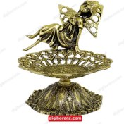 تصویر پیاله برنجی مدل فرشته با کیفیت (پیاله برنزی ) Angel model bronze brass bowl