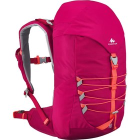 تصویر کوله پشتی کچوا کودکانه 18 لیتری Quechua Kids Outdoor Backpack - 18 L - Cherry Red - MH500 