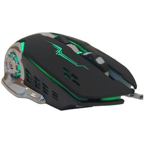 تصویر موس سیم دار مخصوص بازی جکنگ مدل JM-520 ا JEQANG JM-520 Gaming Mouse JEQANG JM-520 Gaming Mouse