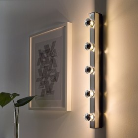 تصویر لامپ دیواری ایکیا مدل MUSIK IKEA MUSIK Wall lamp, wired-in installation