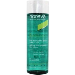 تصویر ژل شست و شو اکسفولیاک نوروا (200 میل) Noreva Exfoliac Cleansing Foaming Gel-200Ml