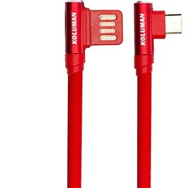 تصویر کابل تبدیل USB به USB-C کلومن مدل KD-64 KOLUMAN KD-64 USB TO USB-C CHARGE AND SYNC DATA CABLE