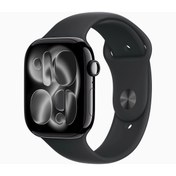 تصویر ساعت هوشمند اپل واچ سری ۱۱ آلومینیوم ۴۶ میلی‌متری با بند سیلیکونی 