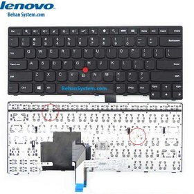 تصویر کیبورد لپ تاپ LENOVO ThinkPad E450 / E450C 