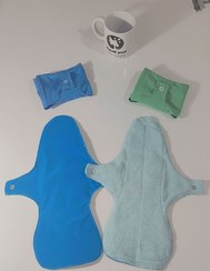 تصویر پک دو عددی پد حوله ای بی اختیاری ادرار بانوان زی پاک 