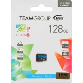 تصویر TeamGroup microSDXC Class 10 U3 (90MB/S) – 128GB 