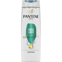 تصویر شامپو پنتن مدل Aqua Light مناسب موهای نازک و مستعد چربی حجم 300 میلی لیتر pantene shampoo suitable for oily hair aqua light 300ml