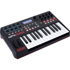 تصویر میدی کنترلر AKAI MPK225 AKAI MPC Live