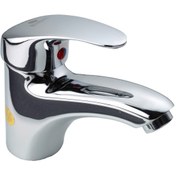 تصویر شیر روشویی شیبه مدل خزر Shibeh Pillar Mixer Faucet