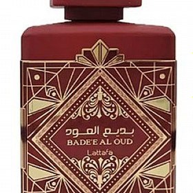 تصویر عطر بدیع العود سابلایم قرمز لطافه ۱۰۰ میل Lattafa Badee al Oud Sublime100ml