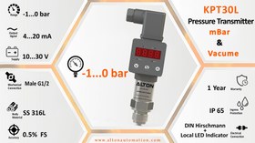 تصویر ترانسمیتر فشار KPT30L-V10-C1-MG2 (Pressure Transmitter for mbar and vacume) 