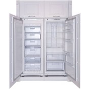 تصویر یخچال فریزر دوقلو کابینتی هیمالیا 